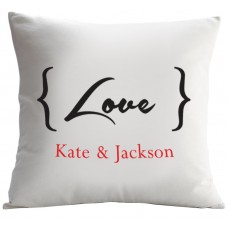 Monogramonline Inc. Personalized Couples Decorative Cushion Cover MOOL1032